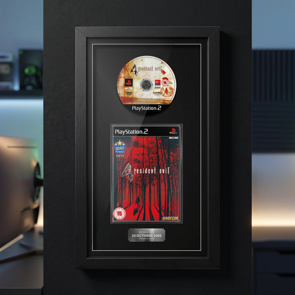 Resident Evil 4 (PS2) Exhibition Range Framed Game