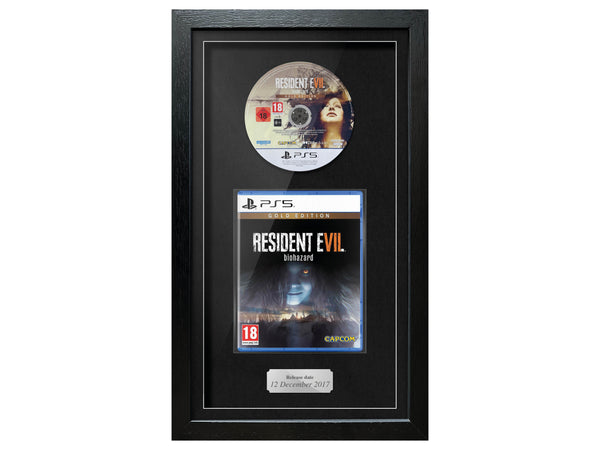 Resident Evil 7: Biohazard Gold Edition (PS5) Exhibition Range Framed Game