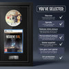 Resident Evil 7 Gold Edition PS5 frame, game supplied with personalised plaque