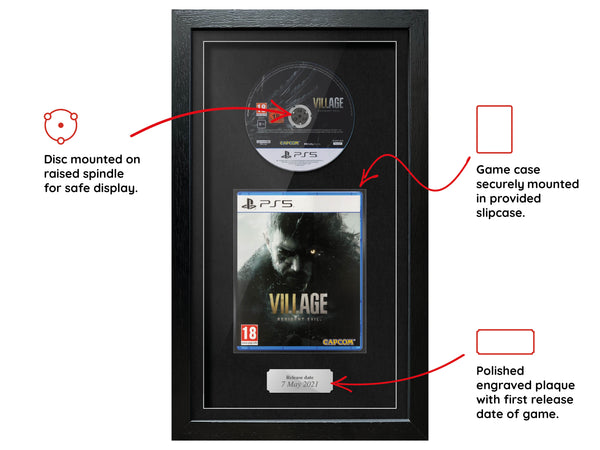 Resident Evil Village (PS5) Exhibition Range Framed Game