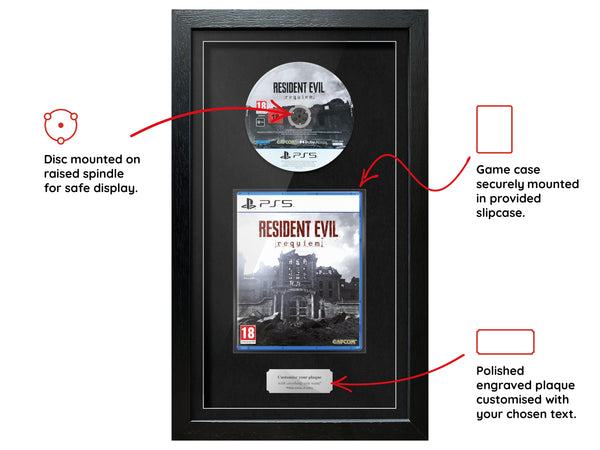 Resident Evil Requiem (PS5) Exhibition Range Framed Game