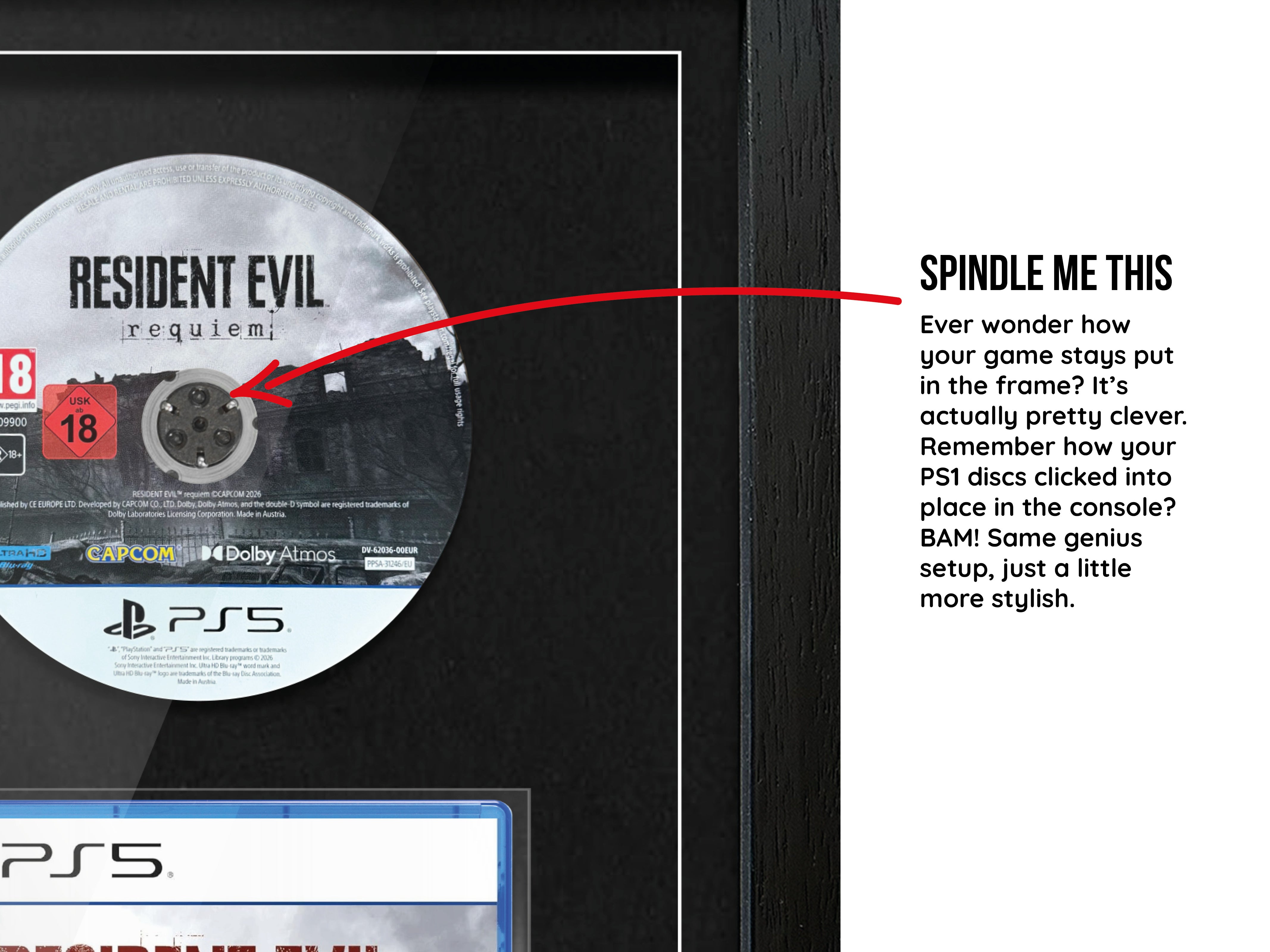 Resident Evil Requiem (PS5) Exhibition Range Framed Game