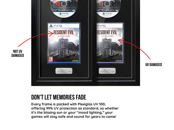 Resident Evil Requiem (PS5) Exhibition Range Framed Game