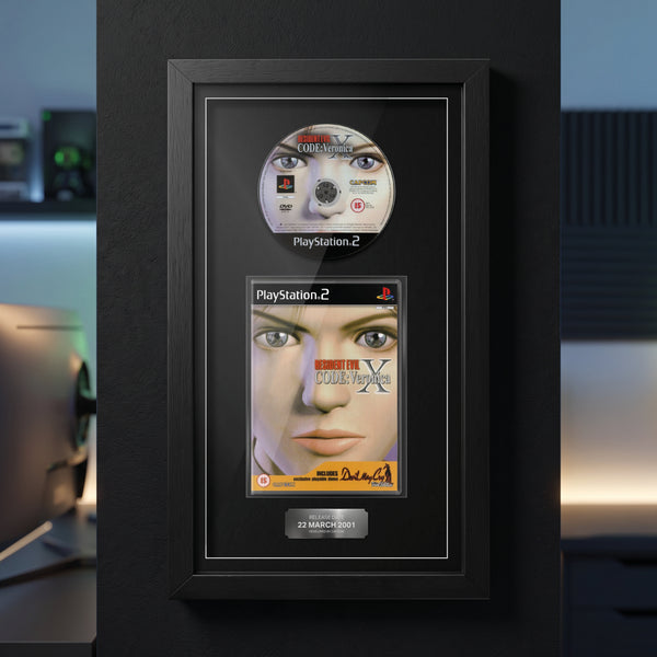 Resident Evil Code: Veronica X (PS2) Exhibition Range Framed Game