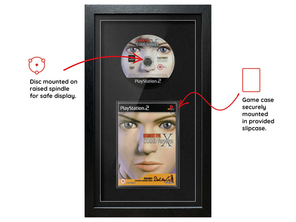 Resident Evil Code: Veronica X (PS2) Exhibition Range Framed Game