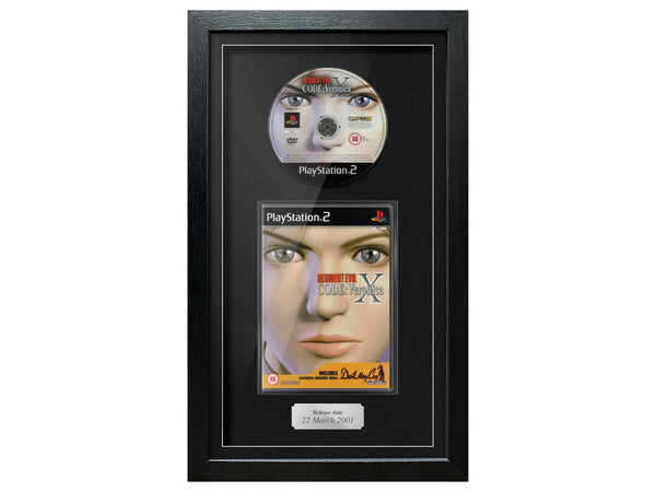 Resident Evil Code: Veronica X (PS2) Exhibition Range Framed Game