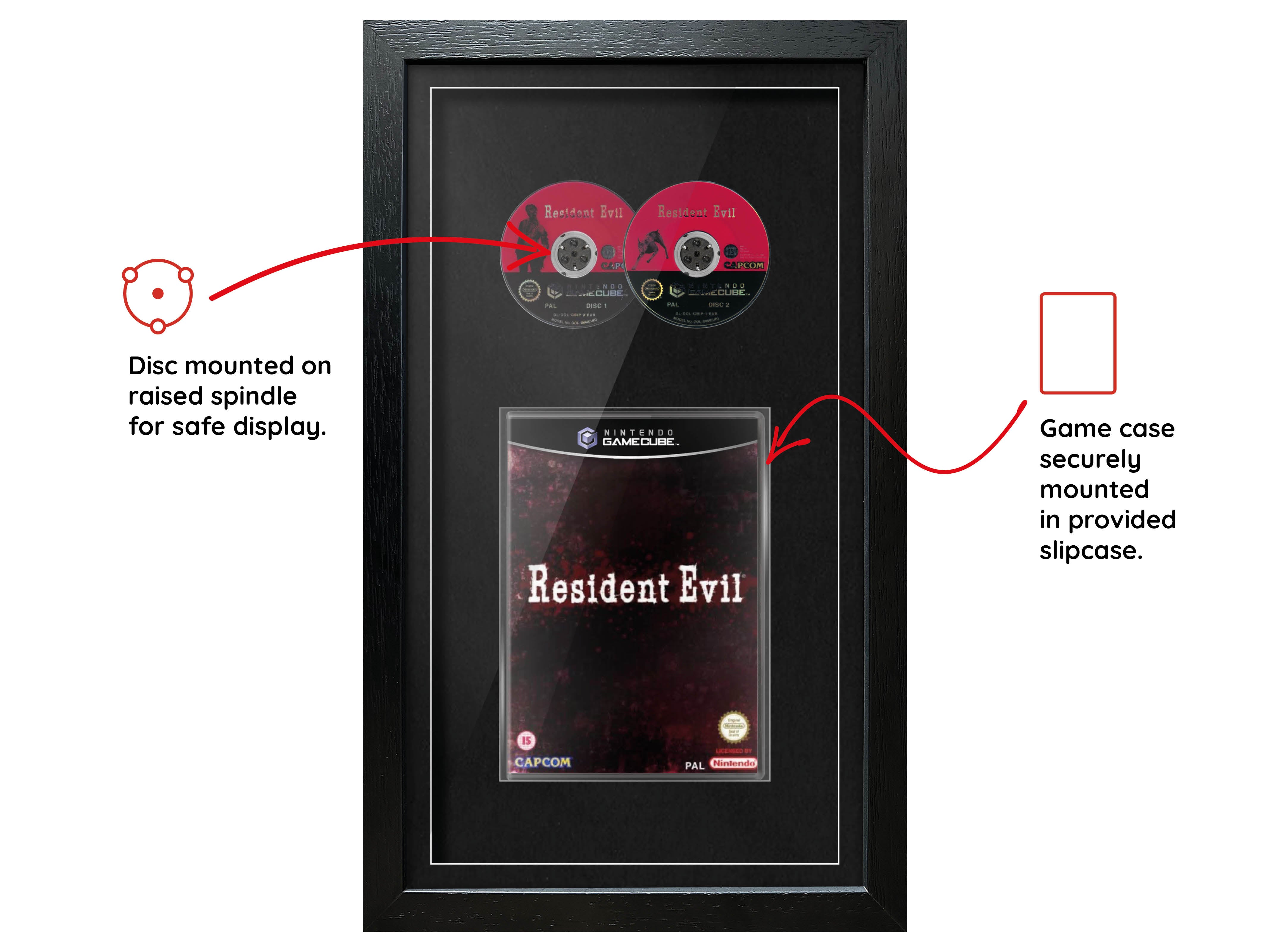 Resident Evil (GameCube) Exhibition Range Framed Game - Frame-A-Game