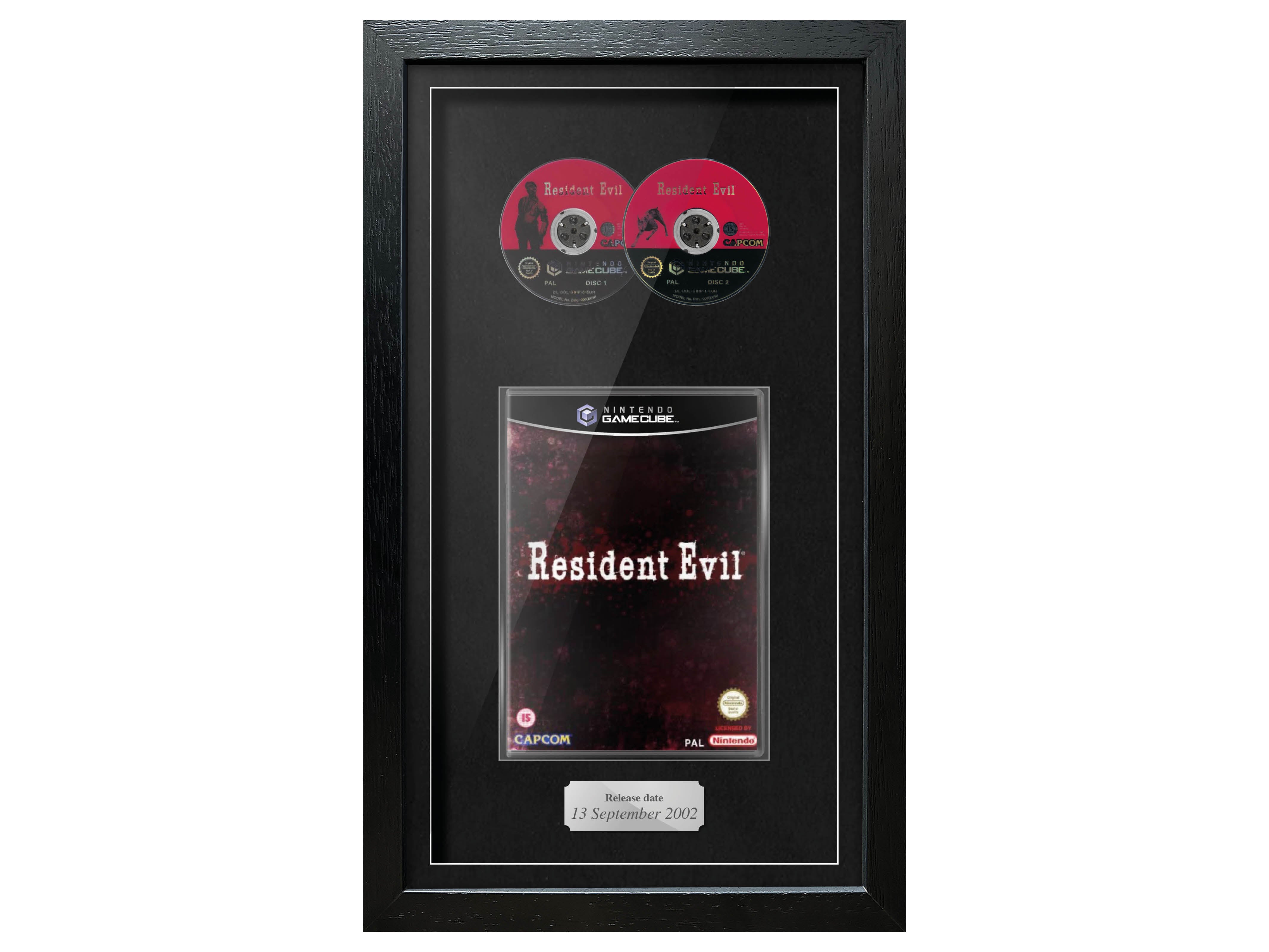 Resident Evil (GameCube) Exhibition Range Framed Game - Frame-A-Game