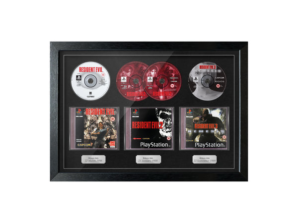 The Resident Evil Trilogy (PS1) Exhibition Range Framed Games