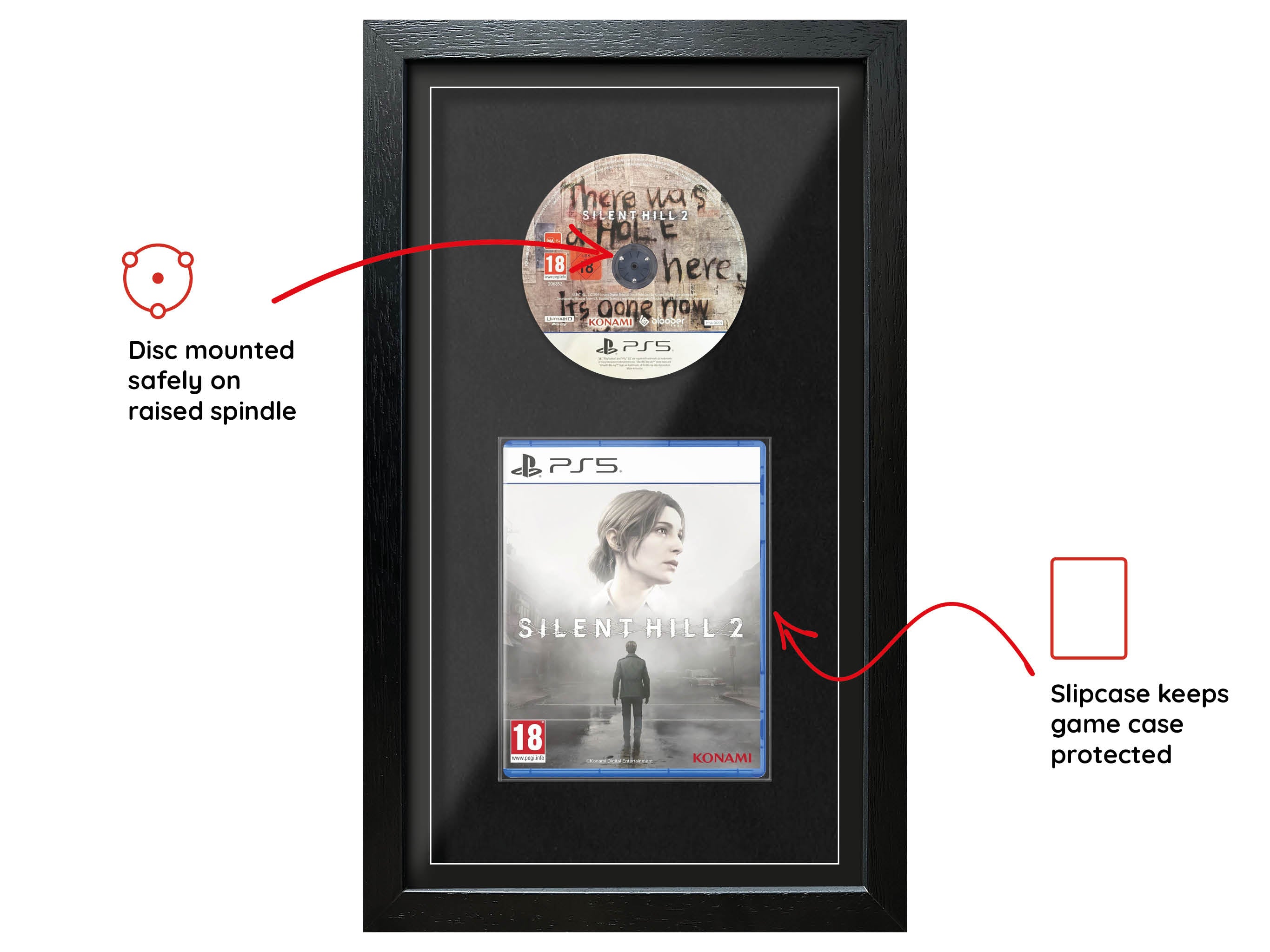 Silent Hill 2 (PS5) Exhibition Range Framed Game