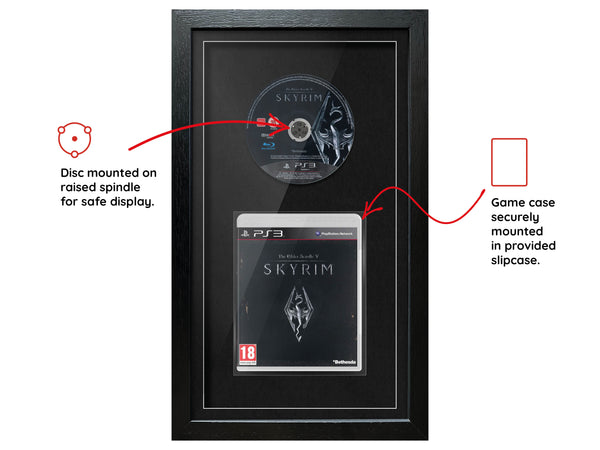 The Elder Scrolls V: Skyrim (PS3) Exhibition Range Framed Game