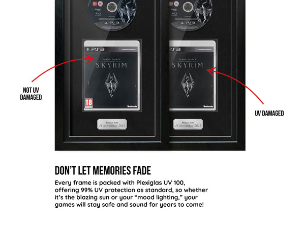 The Elder Scrolls V: Skyrim (PS3) Exhibition Range Framed Game