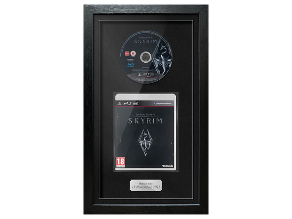 The Elder Scrolls V: Skyrim (PS3) Exhibition Range Framed Game