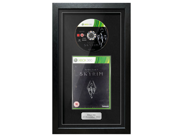 The Elder Scrolls V: Skyrim (Xbox 360) Exhibition Range Framed Game