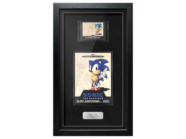 Sonic the Hedgehog (Mega Drive) Exhibition Range Framed Game