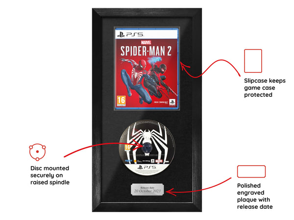 Marvel's Spider-Man 2 (PS5) Expo Range Framed Game