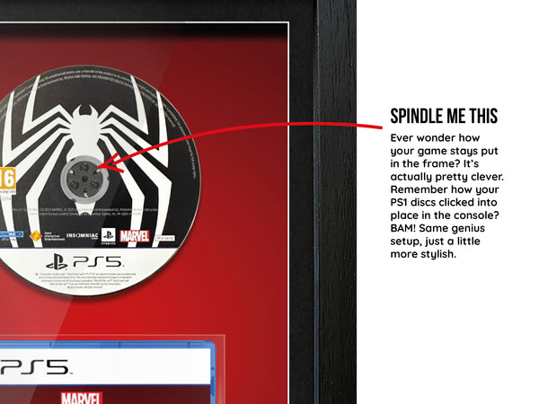 Marvel's Spider-Man 2 (PS5) Inspired By Exhibition Range Framed Game