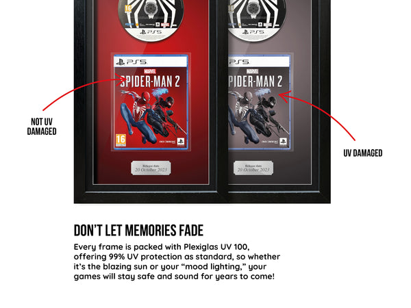 Marvel's Spider-Man 2 (PS5) Inspired By Exhibition Range Framed Game