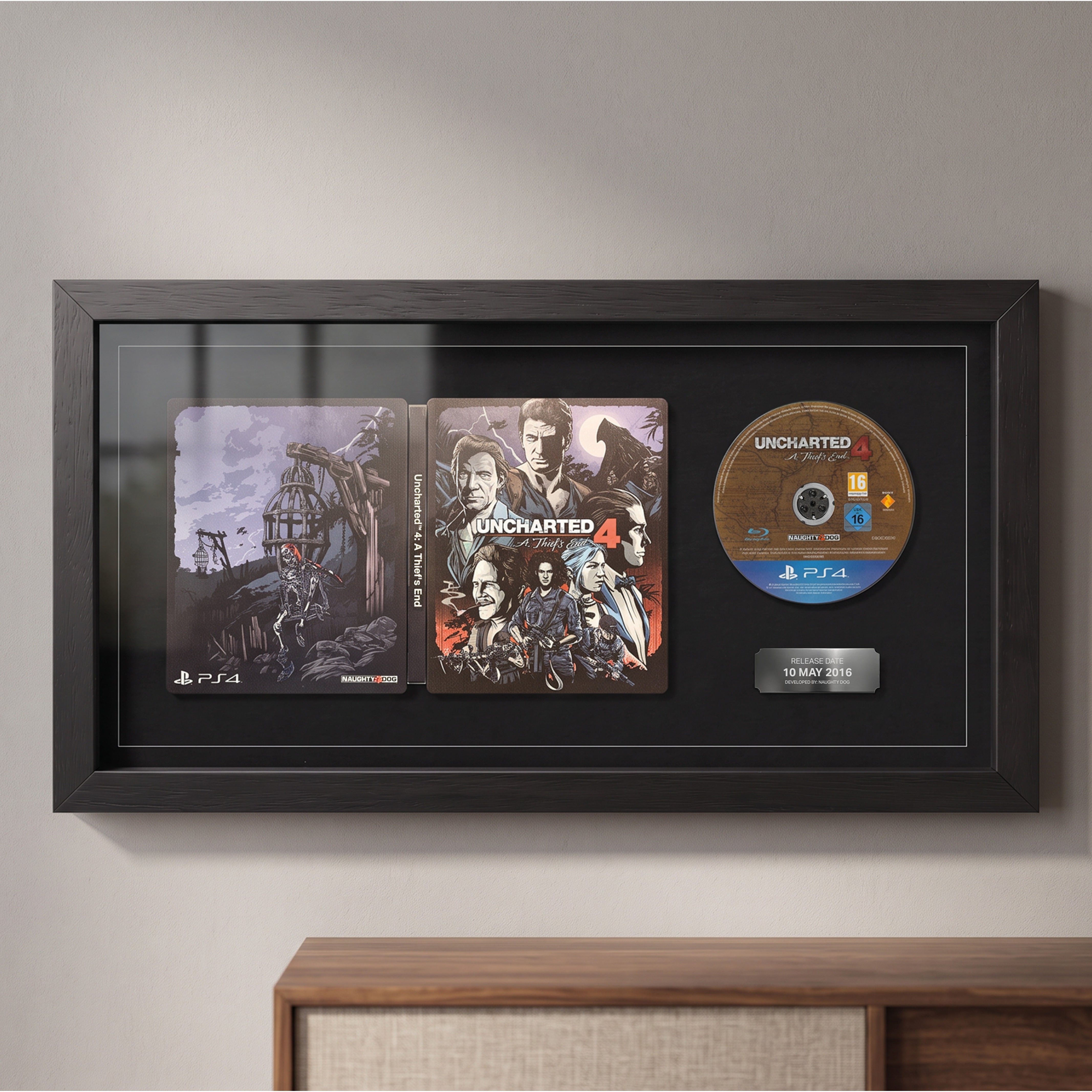 Open Steelbook Display Frame