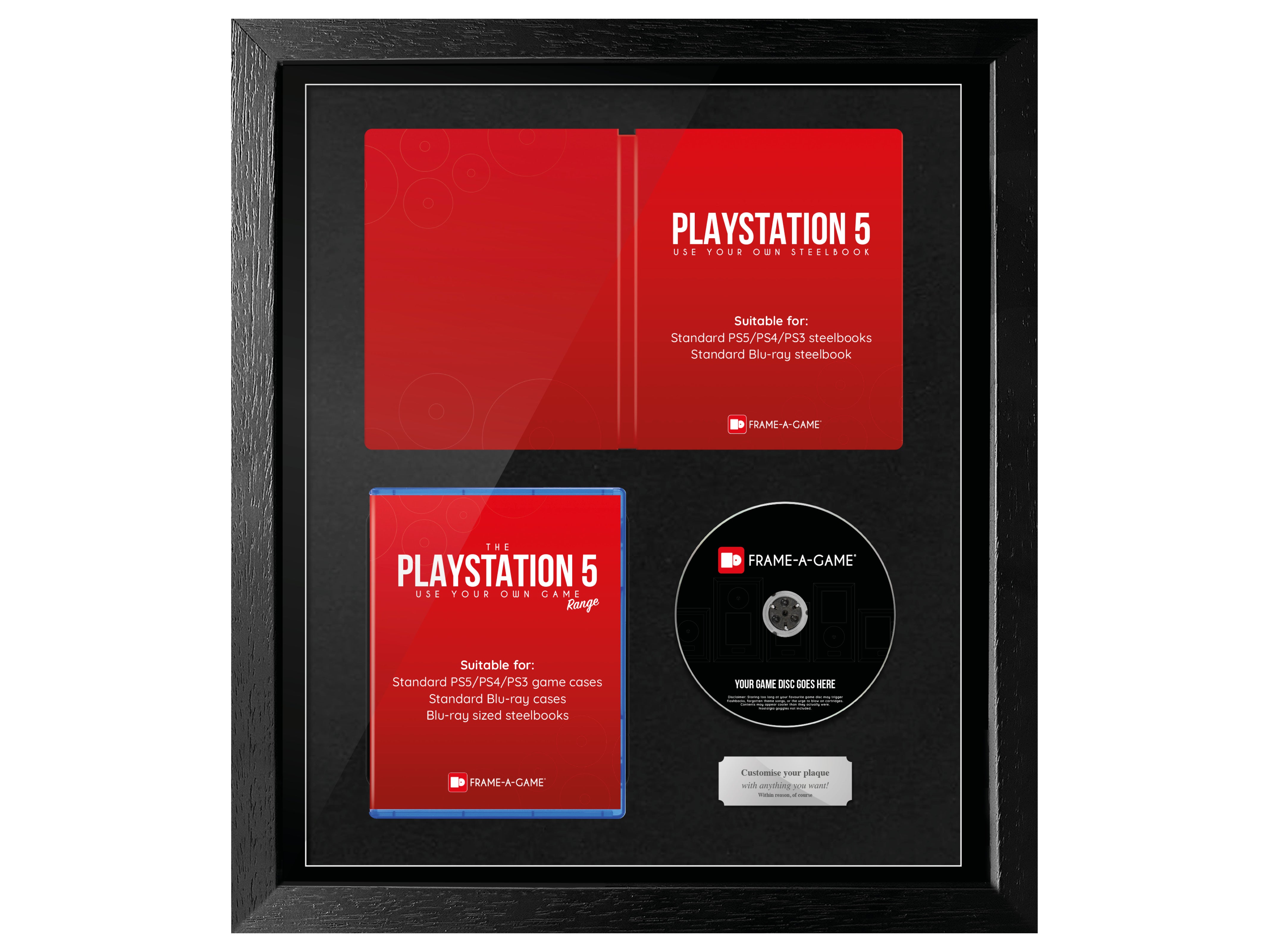 Use Your Own Steelbook & Game Duo (PlayStation) Exhibition Range Frame