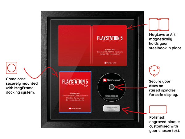 Use Your Own Steelbook & Game Duo (PlayStation) Exhibition Range Frame