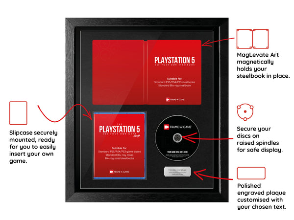 Use Your Own Steelbook & Game Duo (PlayStation) Exhibition Range Frame