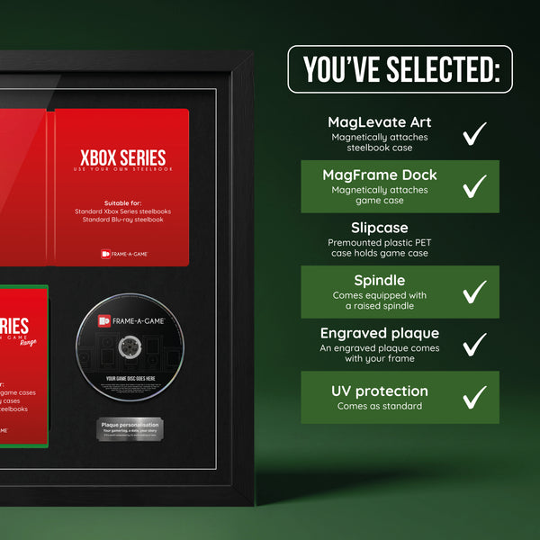 Open Steelbook & Game Display Frame
