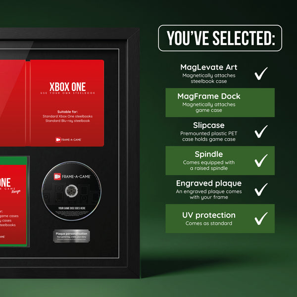 Open Steelbook & Game Display Frame