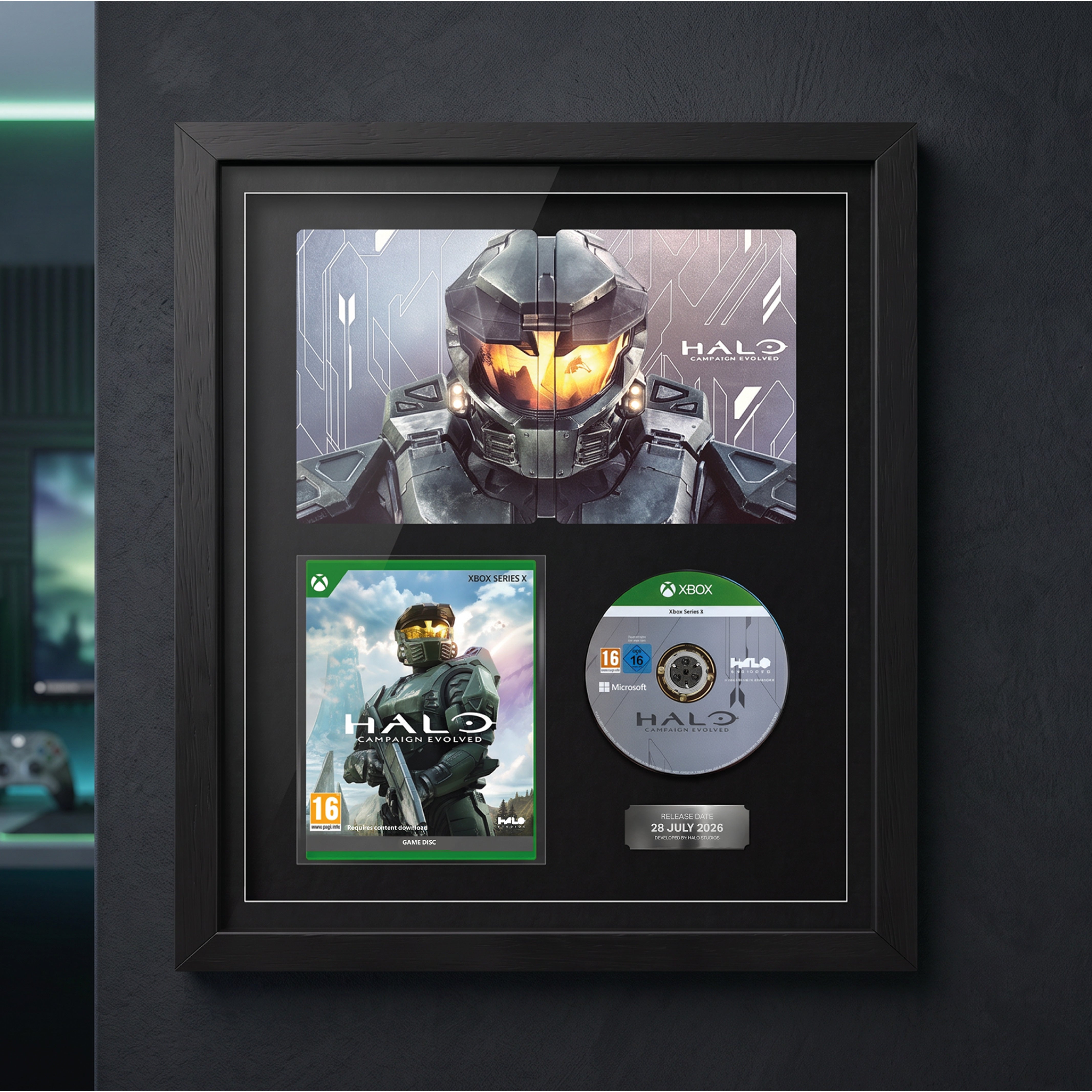 Open Steelbook & Game Display Frame