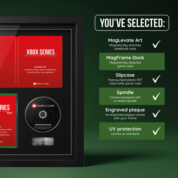 Open Steelbook & Game Display Frame