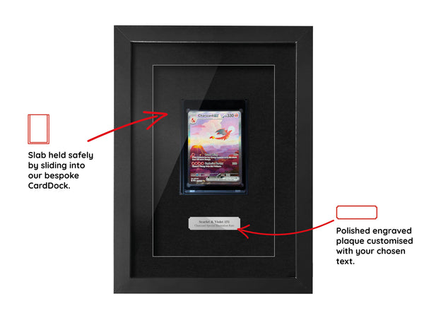 Raw Card Trading Card Frame