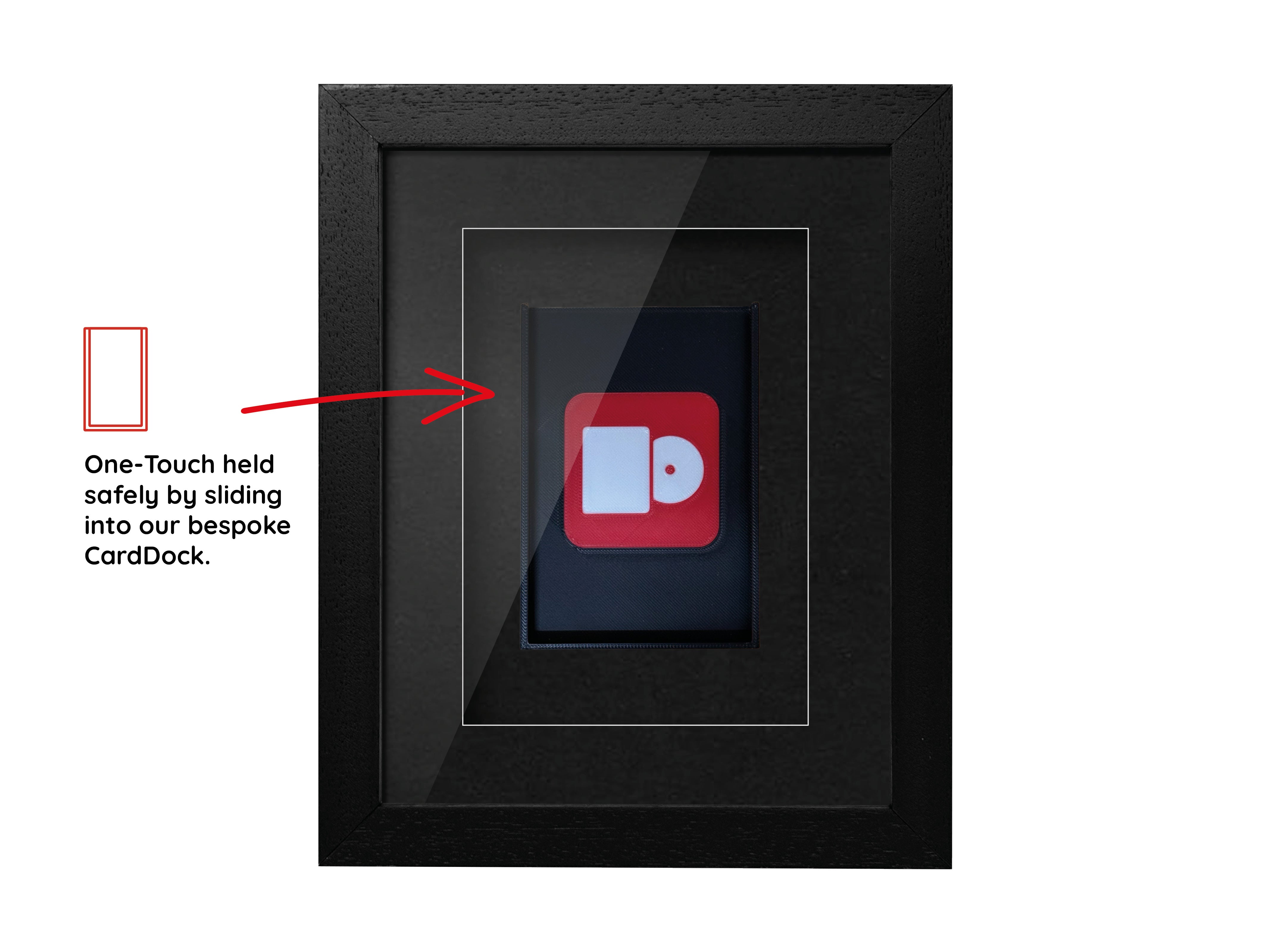 Raw Card Trading Card Frame