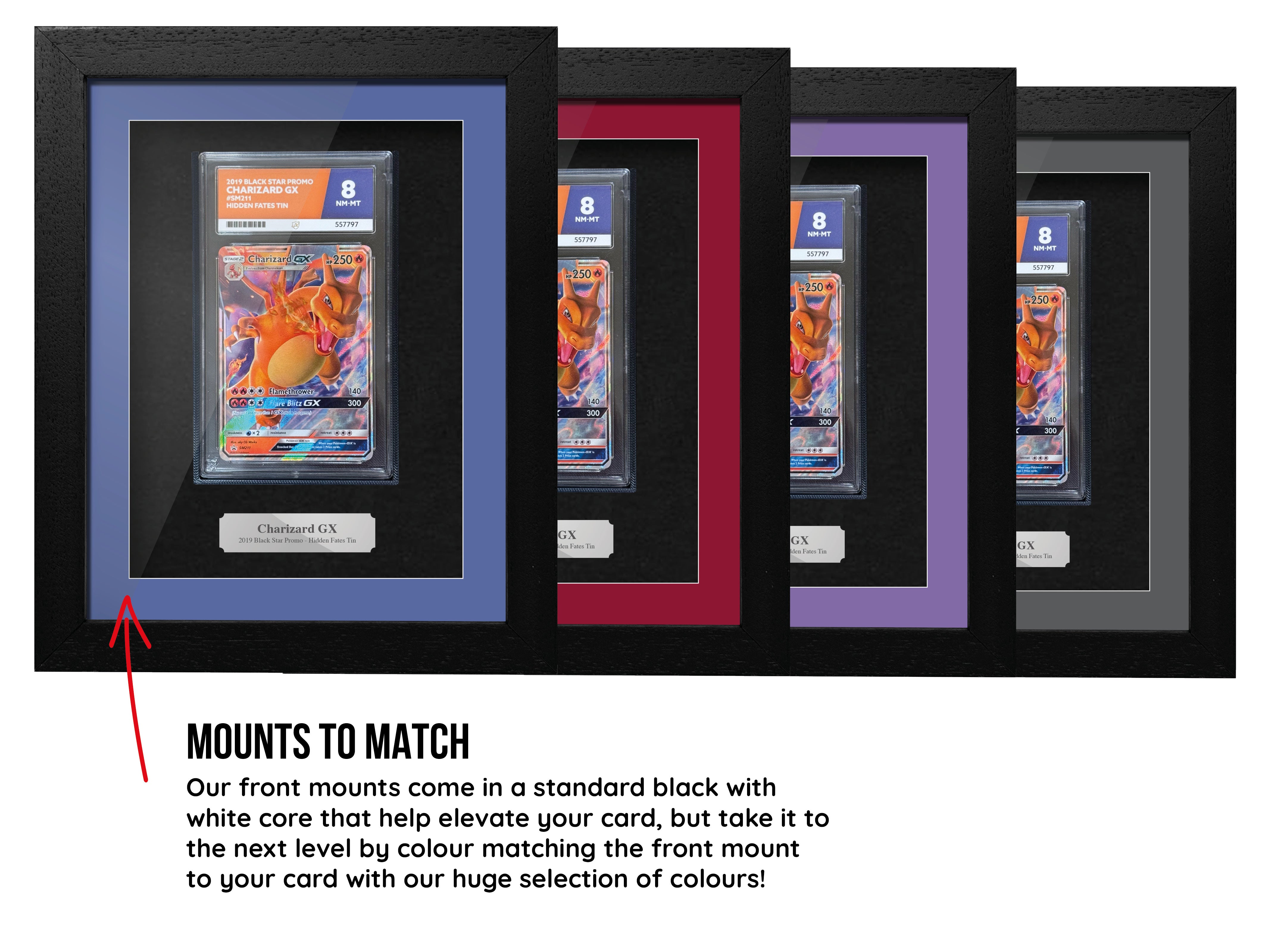 Raw Card Trading Card Frame