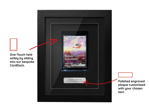 Raw Card Trading Card Frame