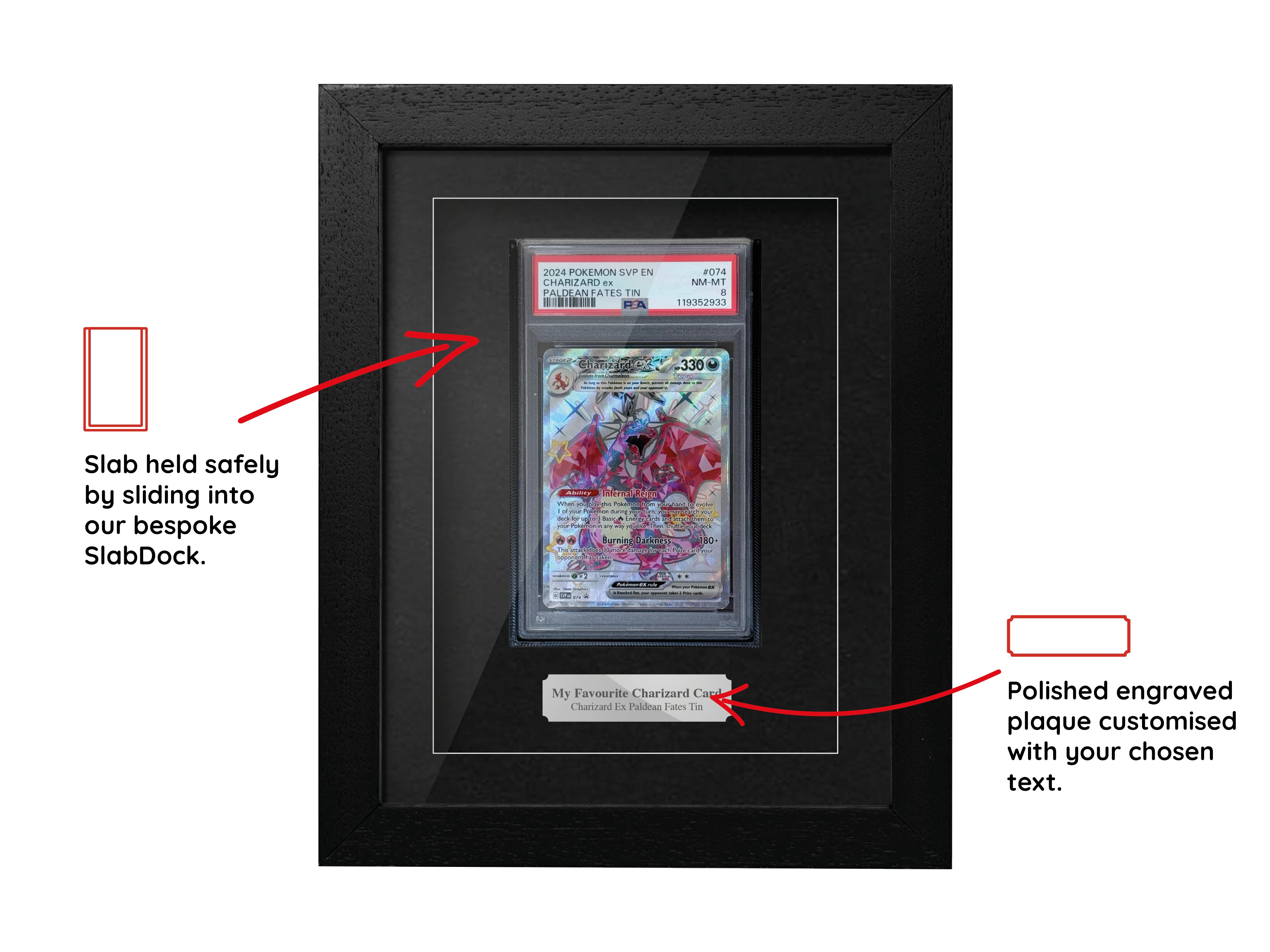 PSA-Graded Trading Card Frame
