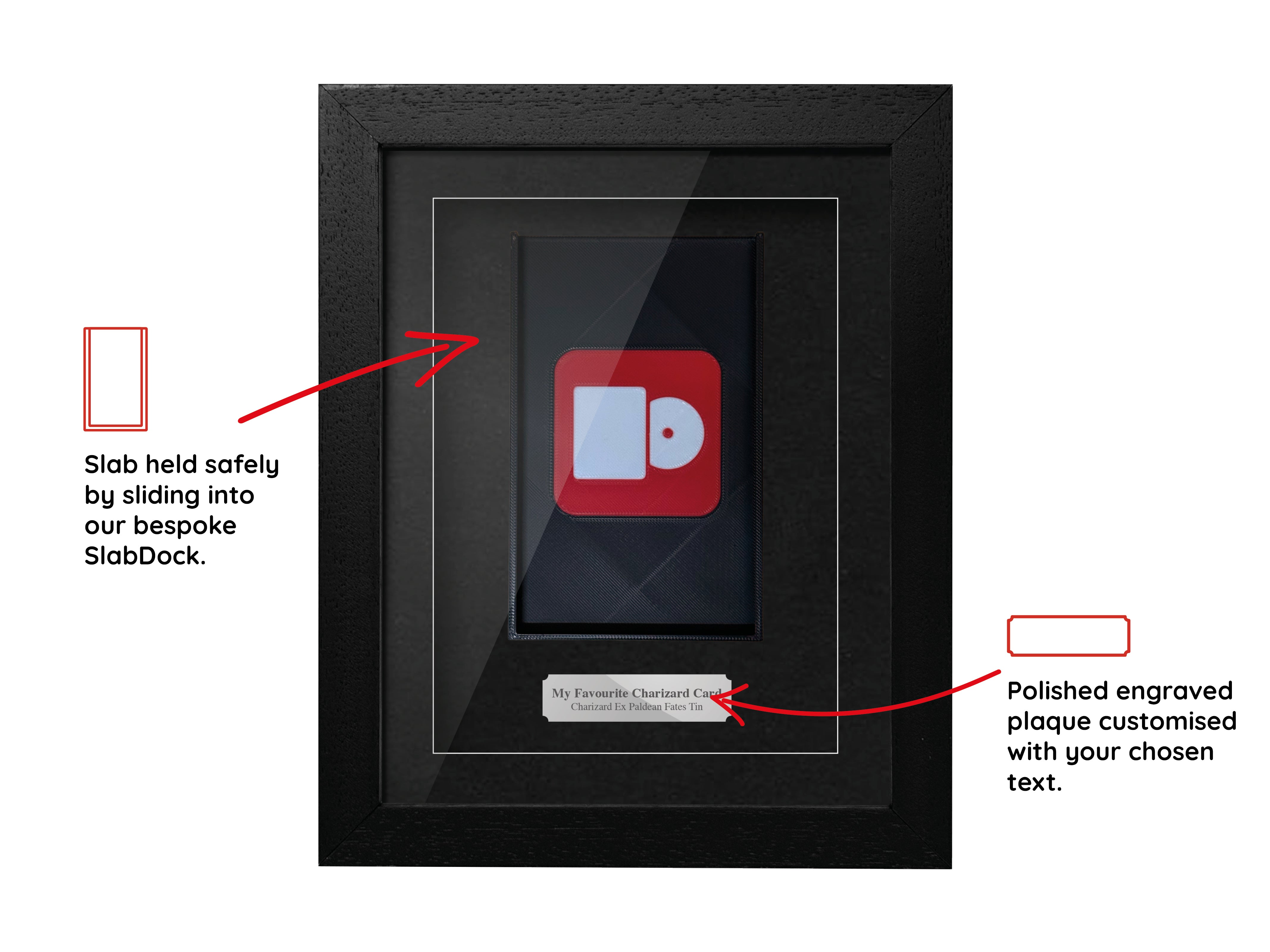 PSA-Graded Trading Card Frame