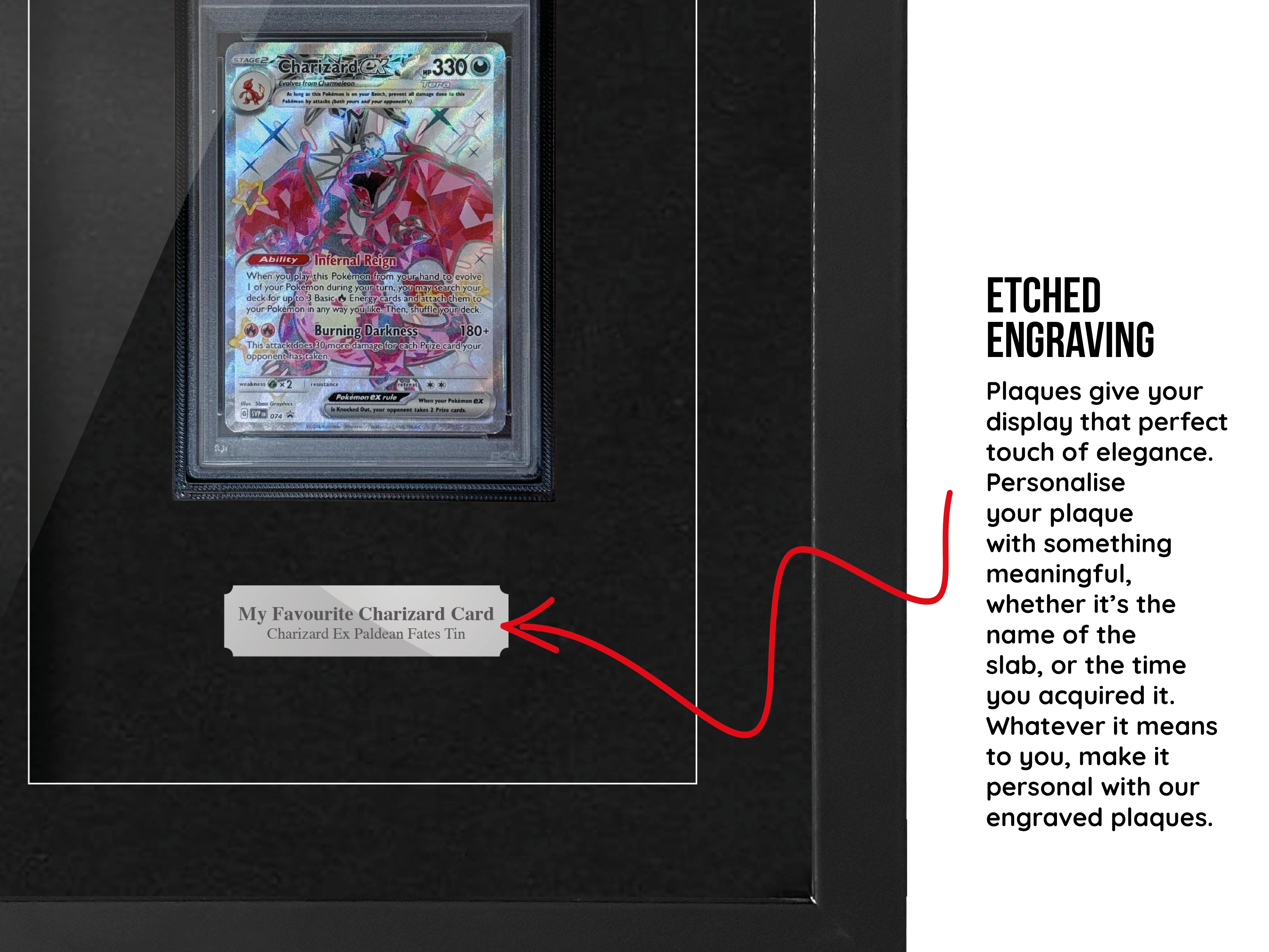 PSA-Graded Trading Card Frame