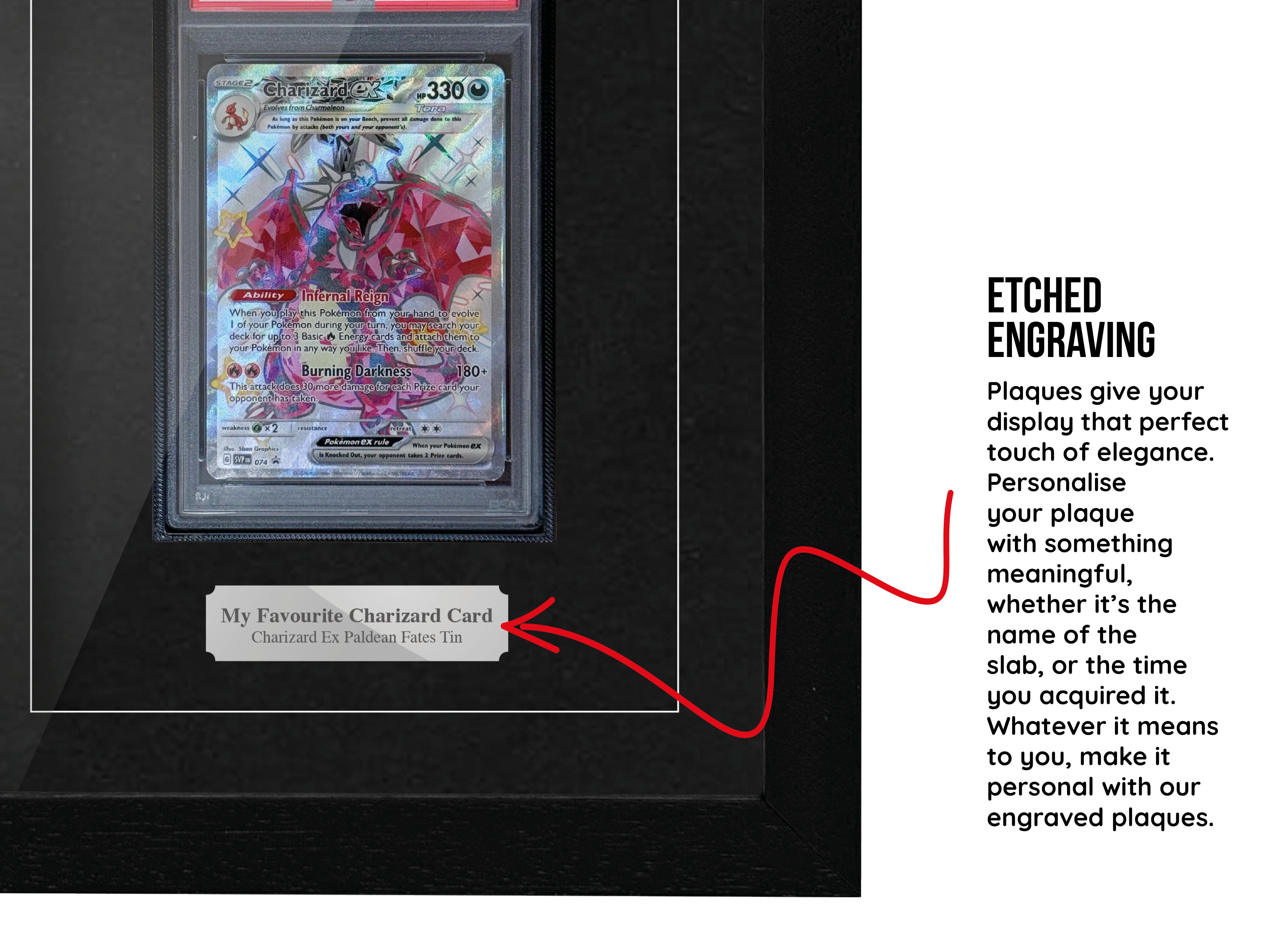 PSA-Graded Trading Card Frame