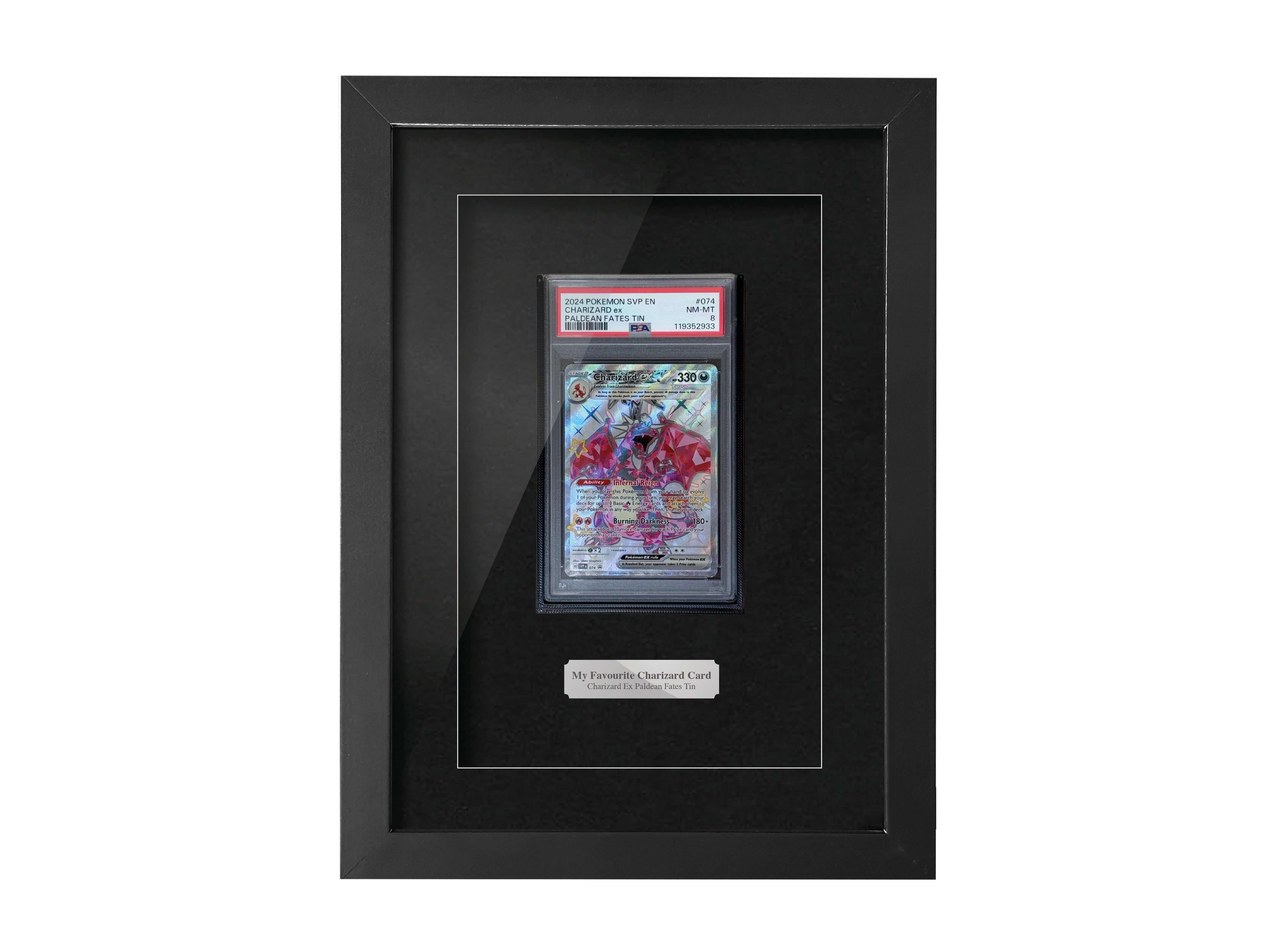 PSA-Graded Trading Card Frame