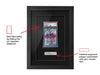 PSA-Graded Trading Card Frame
