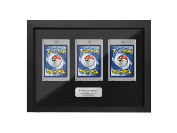 Pokémon Trading Card Game Trio (Display Case Range) Frame