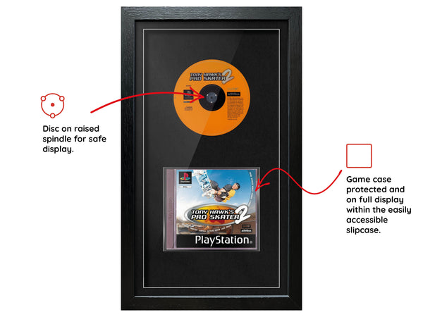 Tony Hawk's Pro Skater 2 (PS1) Exhibition Range Framed Game