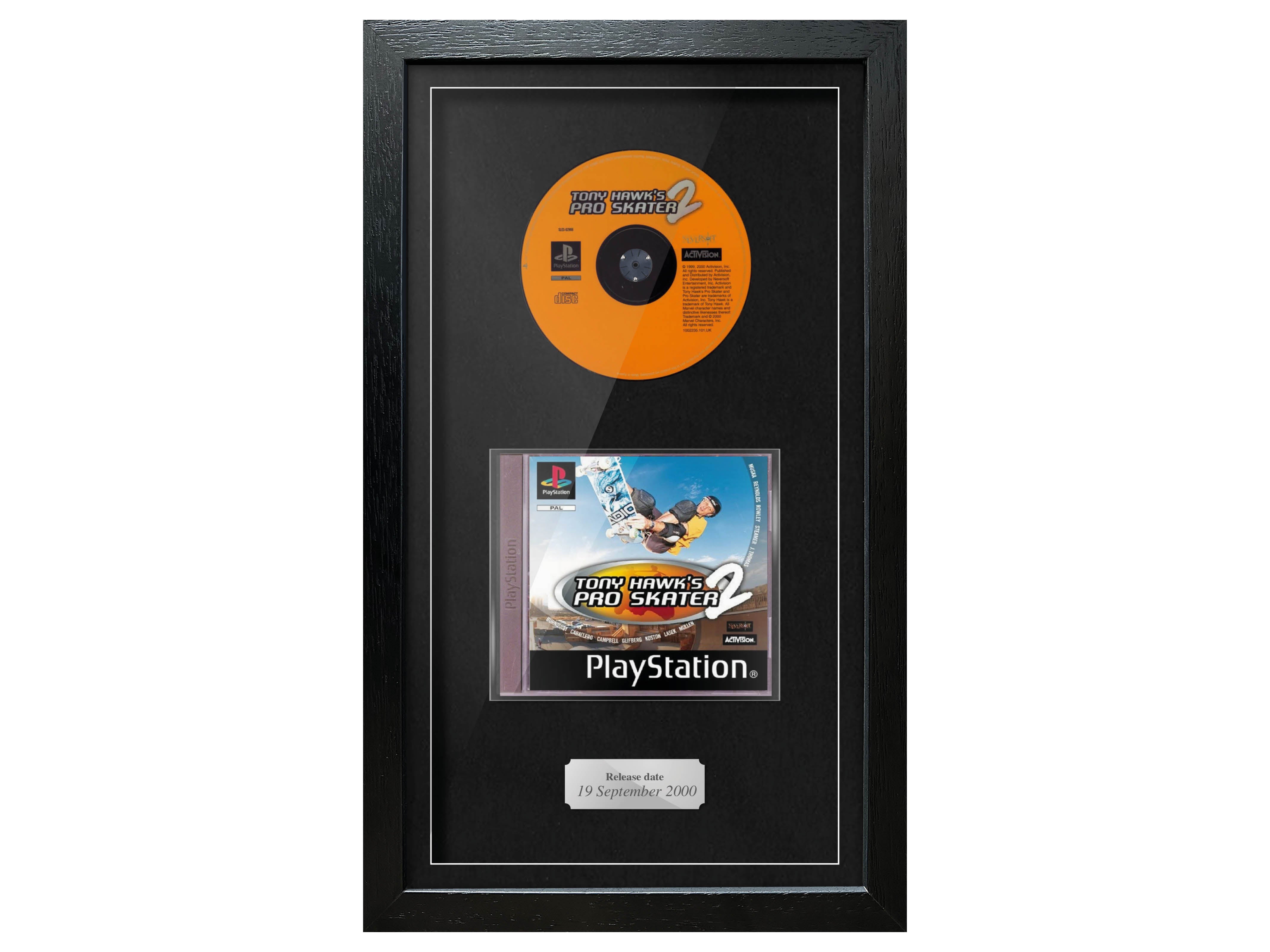Tony Hawk's Pro Skater 2 (PS1) Exhibition Range Framed Game