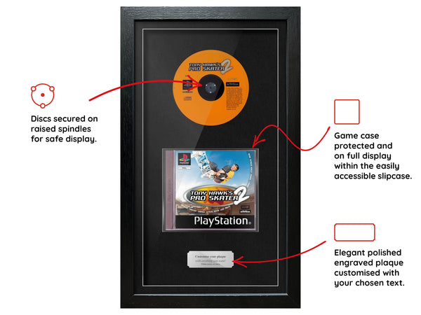 Tony Hawk's Pro Skater 2 (PS1) Exhibition Range Framed Game