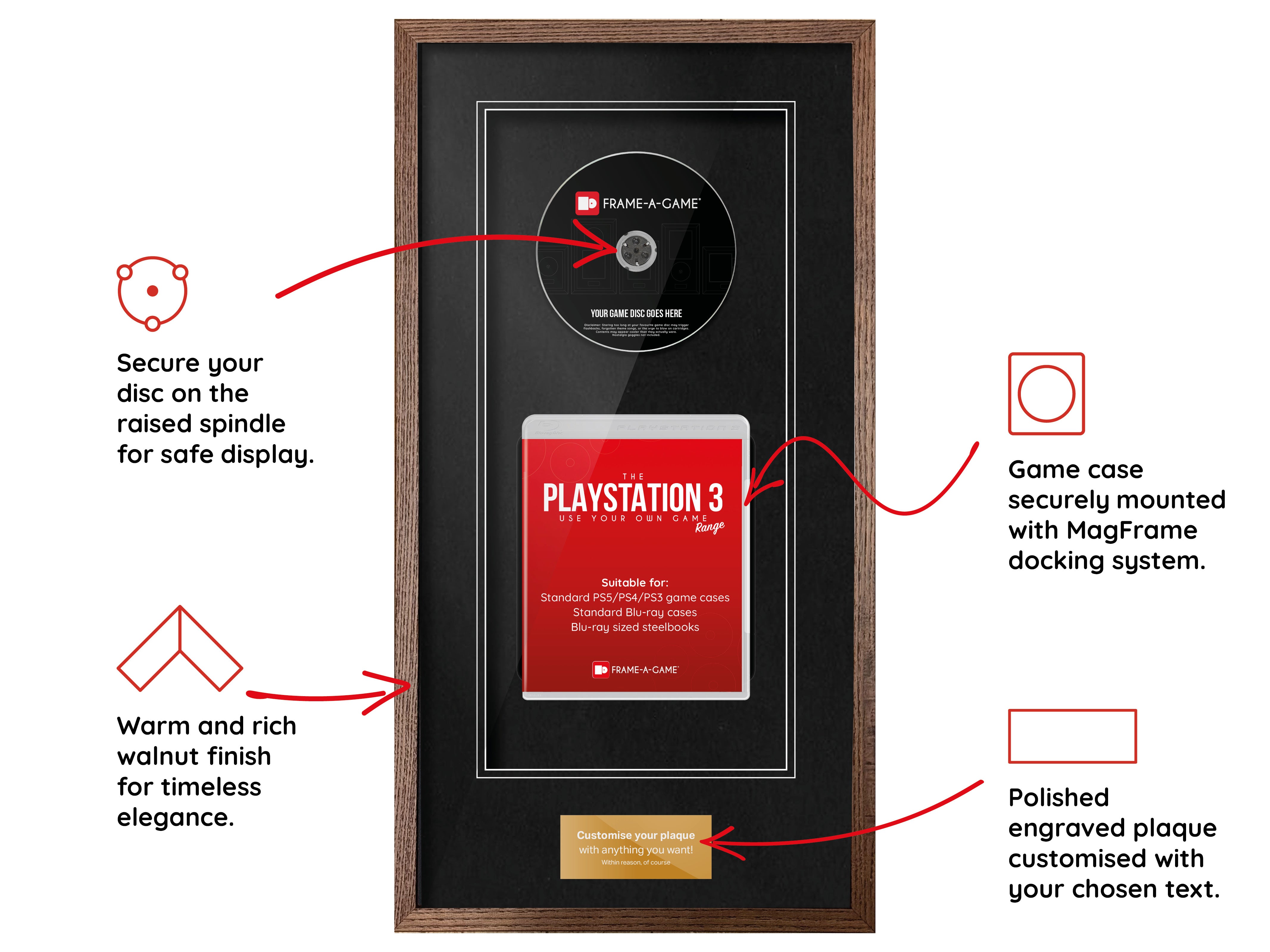 Use Your Own Game (PS3) MagFrame Elite Range Frame