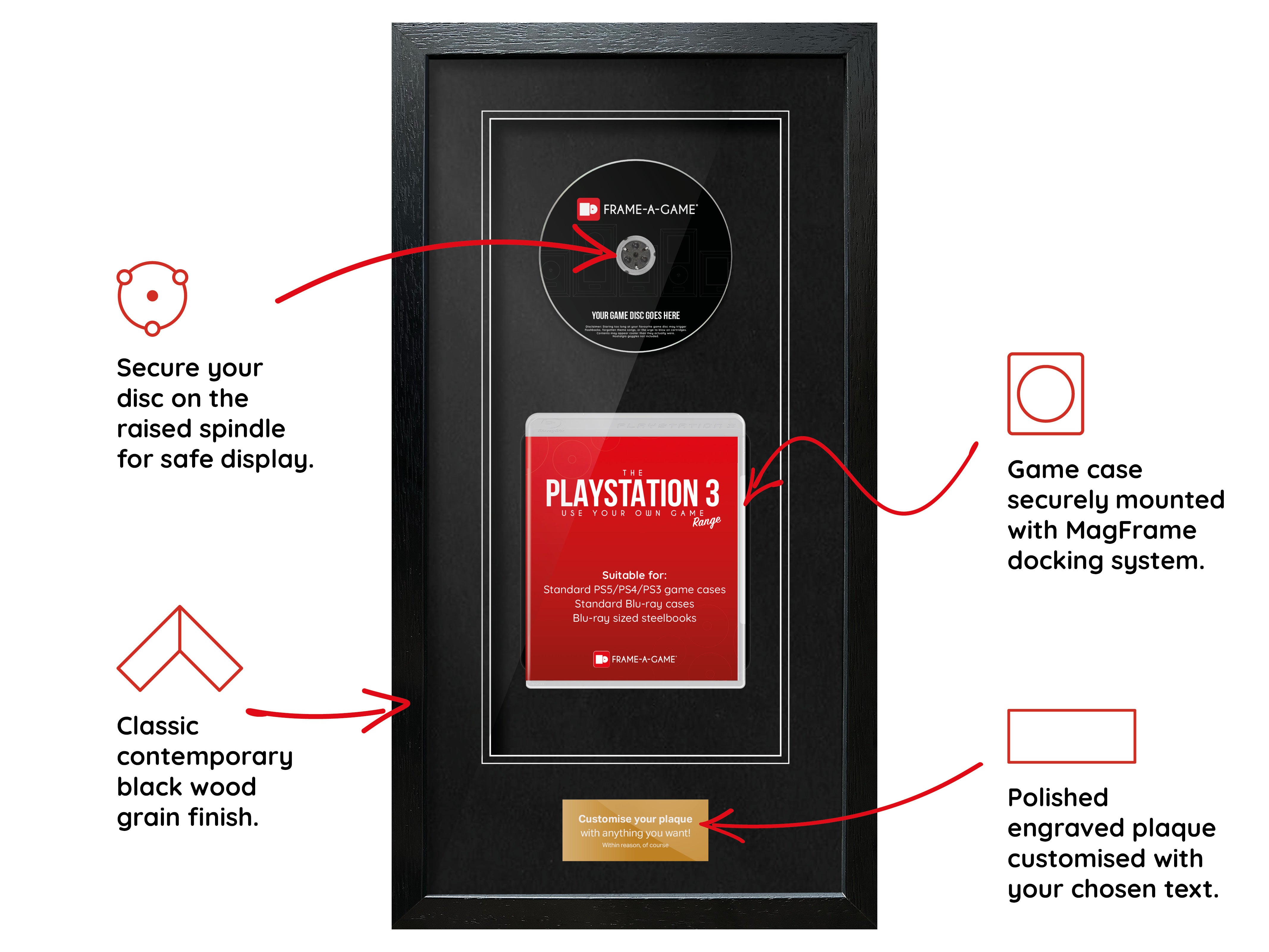 Use Your Own Game (PS3) MagFrame Elite Range Frame