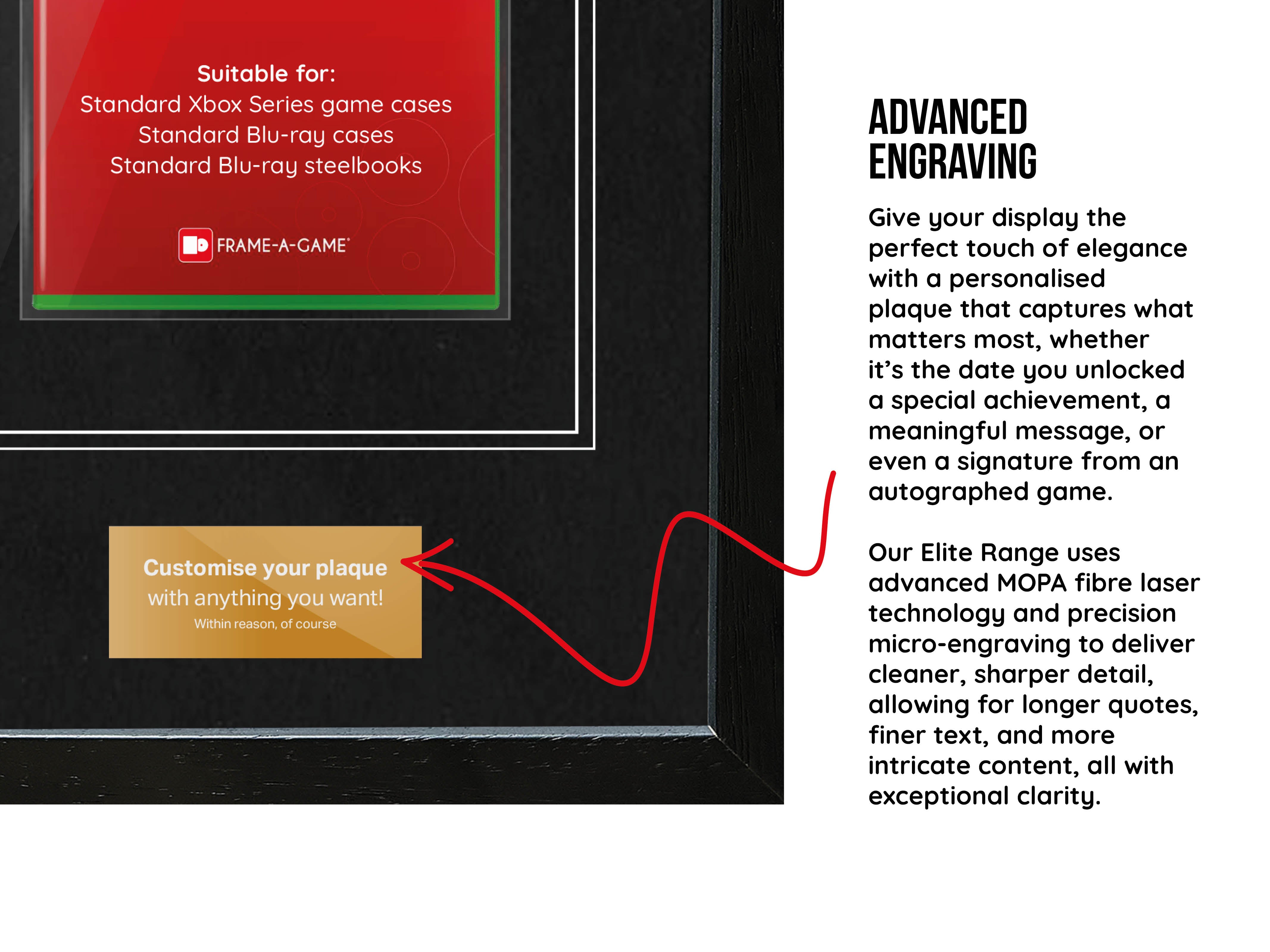 Use Your Own Game (Xbox Series) Elite Range Frame
