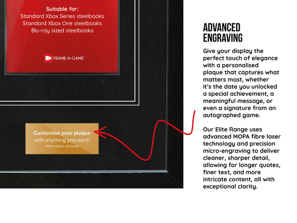 Utilisez votre propre Steelbook (Xbox Series) Elite Range Frame