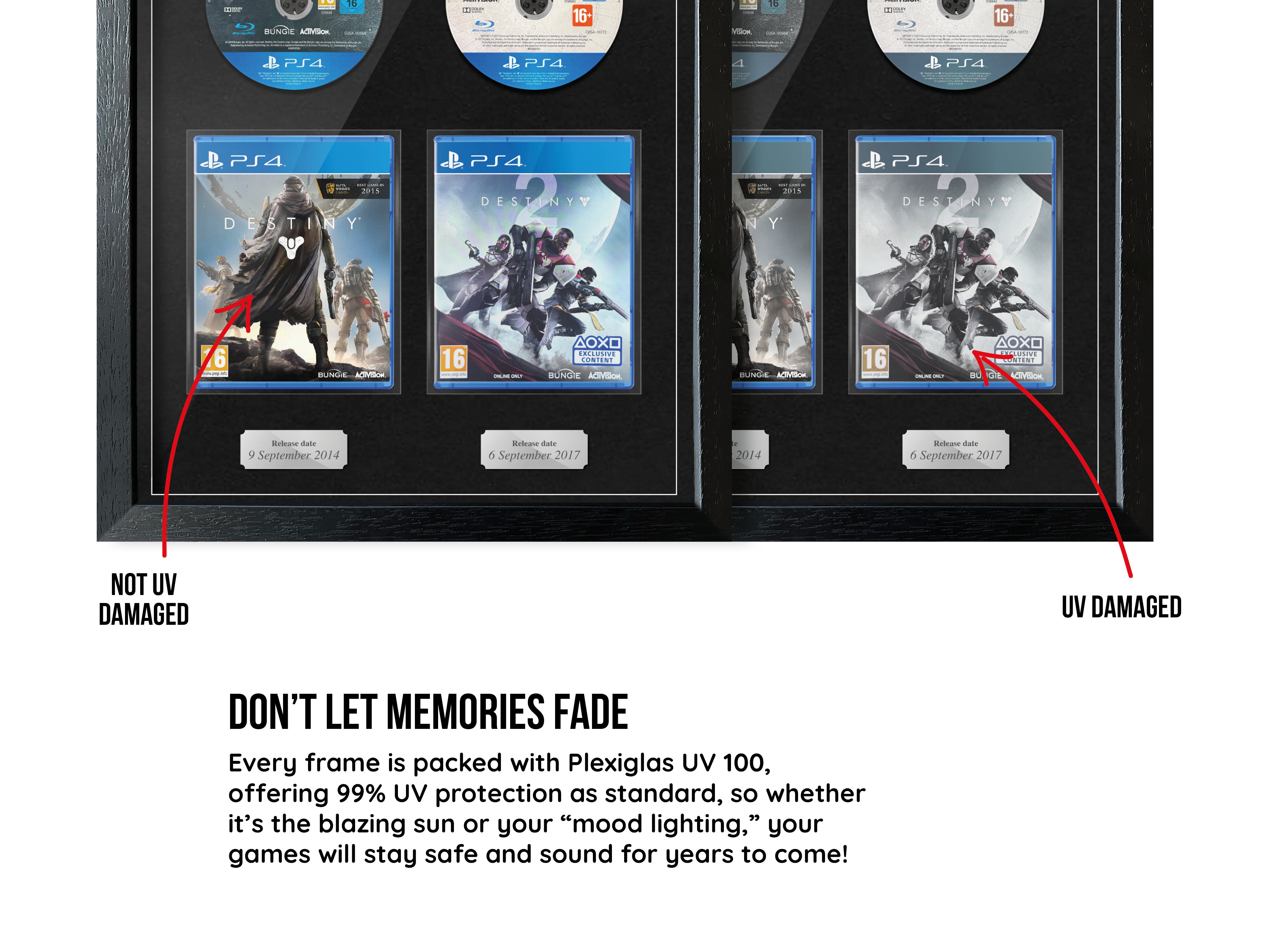 Destiny Duo (PS4) Exhibition Range Frame