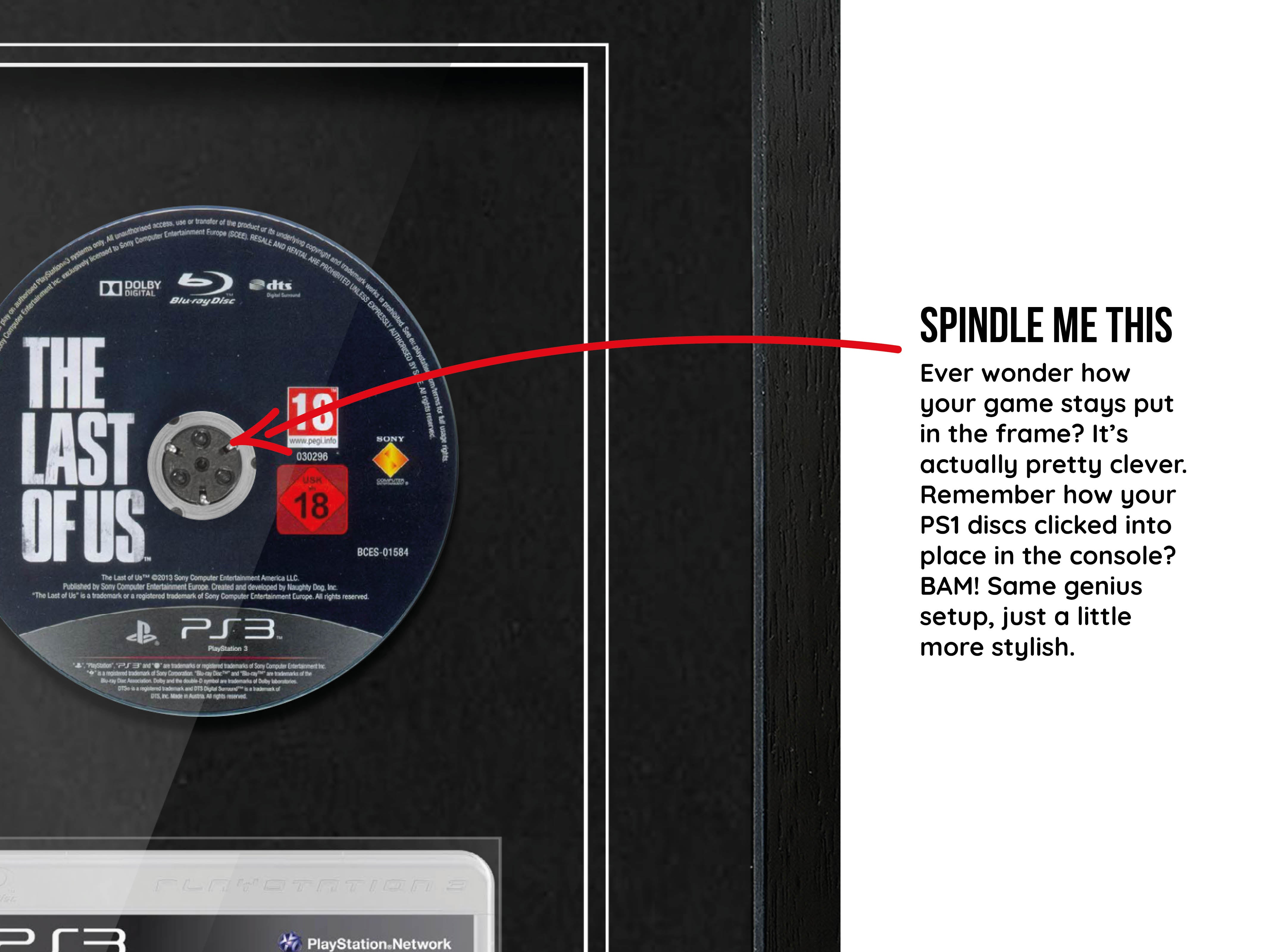 The Last of Us (PS3) Elite Range Frame - Frame-A-Game